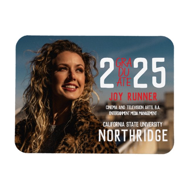 Magnet Flexible Courageuse promotion moderne de 2025 Photo de remi (Horizontal)