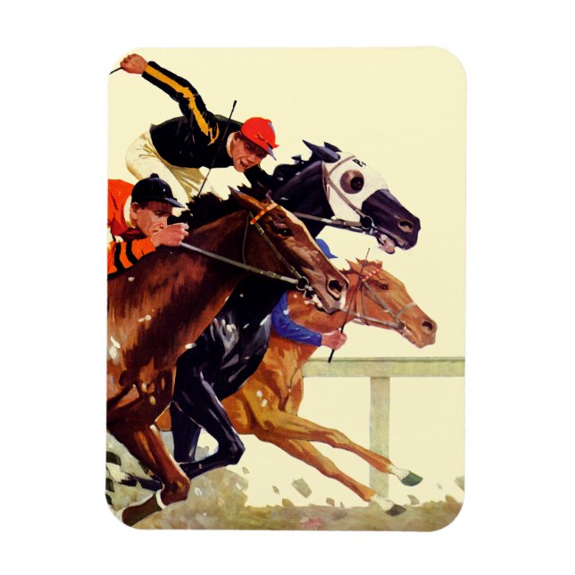 Magnet Flexible Course de Thoroughbred (Vertical)