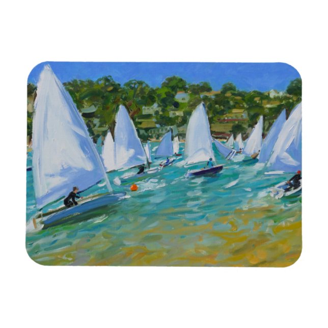 Magnet Flexible Course de voiliers (Horizontal)