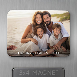 Magnet Flexible Couverture complète de 1 photo simple - Recouvreme