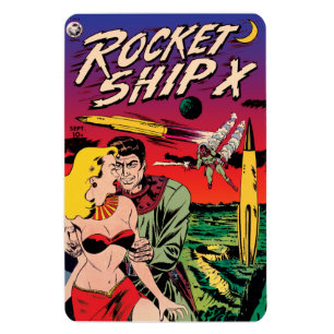 Magnet Flexible Couverture de livre de bande dessinée de science-f
