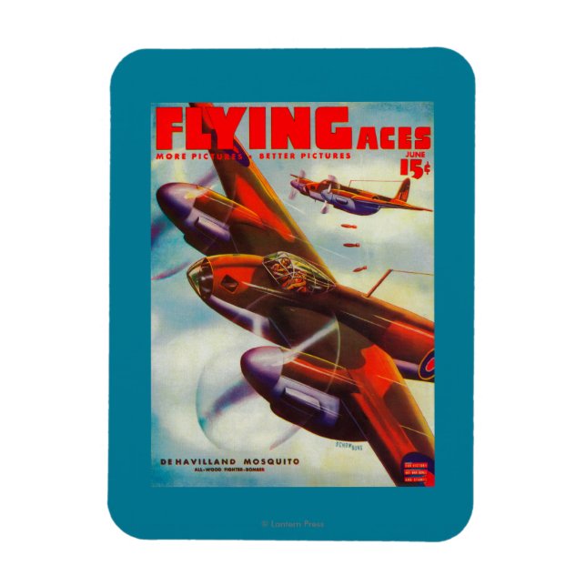 Magnet Flexible Couverture du magazine Flying Aces 5 (Vertical)