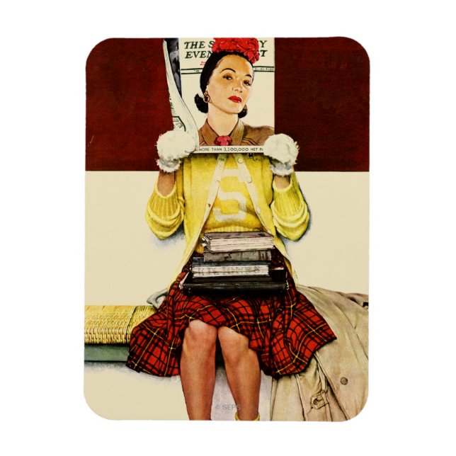 Magnet Flexible Cover Girl (Vertical)