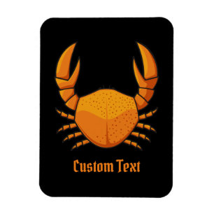 Magnet Flexible Crab orange