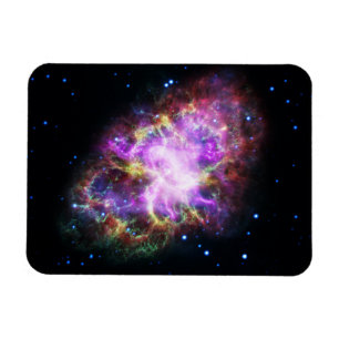 Magnet Flexible Crabe Nebula Supernova Remnant Hubble Composite