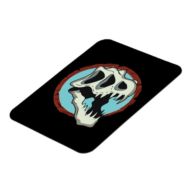 Magnet Flexible Crâne de Tyrannosaurus (Côté Gauche)