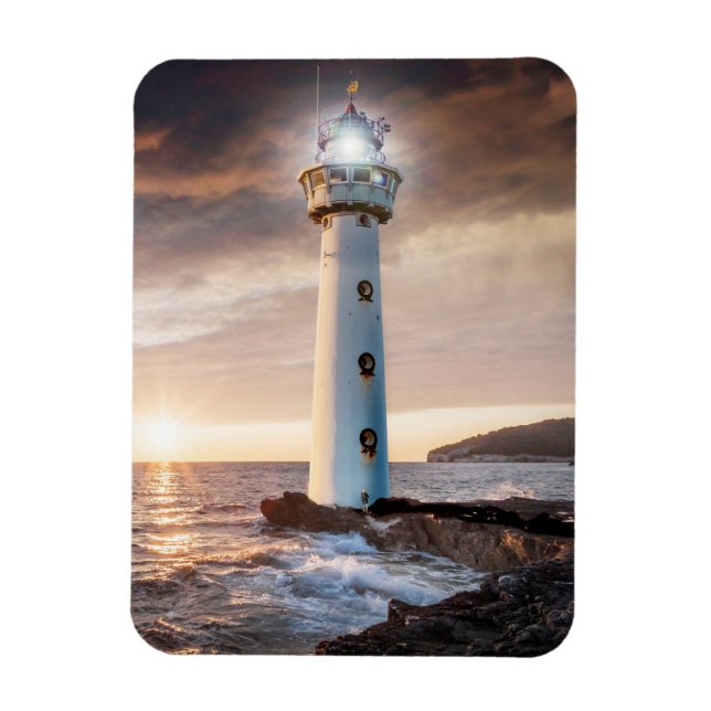 Magnet Flexible Create Your Own Custom Photo Lighthouse (Vertical)