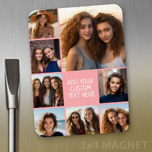 Magnet Flexible Créer un Collage Photo Personnalisé - 8 Photos - c