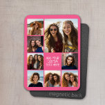 Magnet Flexible Créer un collage photo personnalisé avec 8 photos<br><div class="desc">Utilisez votre photo ou vos photos préférées pour faire un plaisir à garder à partager avec vos amis.</div>