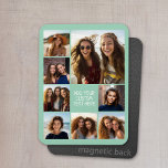 Magnet Flexible Créer un collage photo personnalisé avec 8 photos<br><div class="desc">Utilisez votre photo ou vos photos préférées pour faire un plaisir à garder à partager avec vos amis.</div>