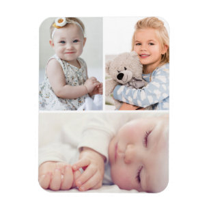 Magnet Flexible Créez Votre Propre Aimant Photo de Famille Personn