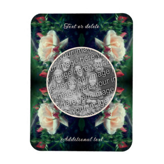 Magnet Flexible Créez votre propre cadre de photo Rose et bourgeon