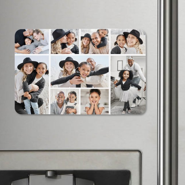 Magnet Flexible Créez votre propre collage de photos (Create Your Own Photo Collage Magnet )