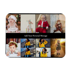 Magnet Flexible Créez votre propre collection photo de 10 personne