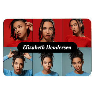 Magnet Flexible Créez votre propre collection photo de 6 personnes