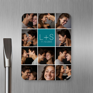 Magnet Flexible Créez votre propre collection photo Mariage Monog