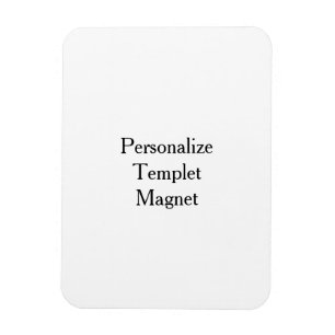 Magnet Flexible Créez votre propre modèle 3" x 4" souple professio