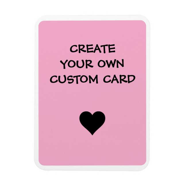 Magnet Flexible Créez votre propre personnalisation (Vertical)