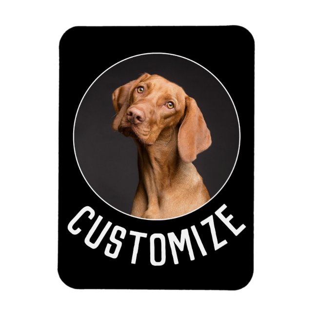 Magnet Flexible Créez votre propre photo ou image ou texte (Vertical)