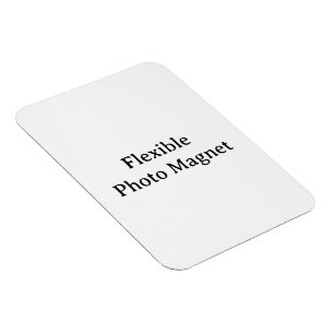 Magnet Flexible Créez votre propre photo personnalisée simple flex