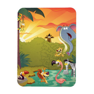 Magnet Flexible Crépuscule au trou d'eau