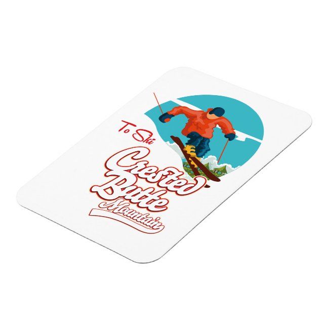 Magnet Flexible Crested Butte pour skier (Côté Gauche)