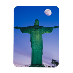 Magnet Flexible Cristo Redentor Statue  Rio de Janeiro Brazil