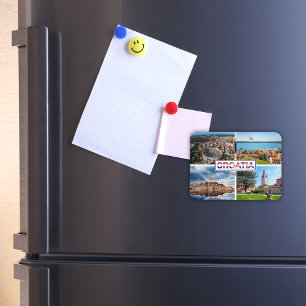 Magnet Flexible Croatie   Hrvatska   Mer Adriatique   Istrie