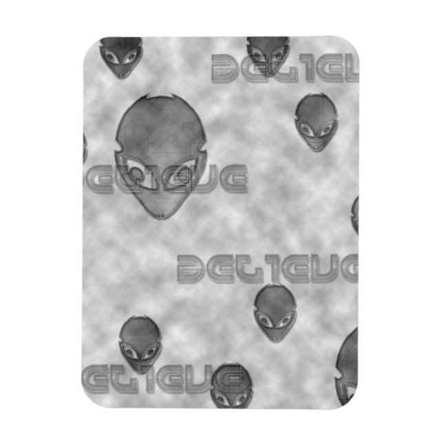 Magnet Flexible Croire Alien (Vertical)