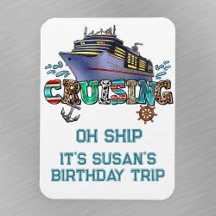 Croisière d'anniversaire Personnalisé Oh Ship