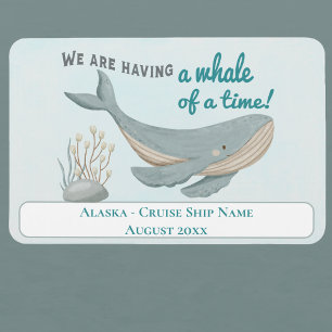 Magnet Flexible Croisière du Cabine de baleine de l'Alaska