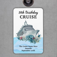 Croisière personnalisée pour 50 ans sur la porte d
