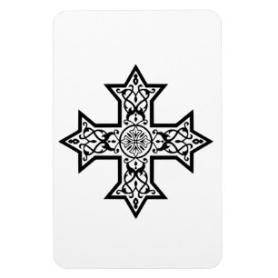 Magnet Flexible Croix copte Accessoire d'art religieux classique
