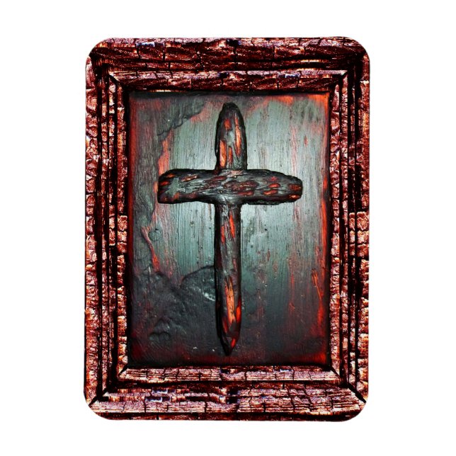 Magnet Flexible Croix de sang (Vertical)
