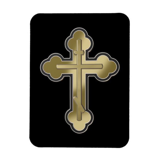 Magnet Flexible Croix orthodoxe (Vertical)