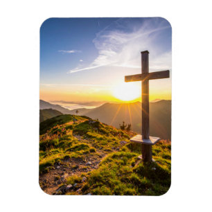 Magnet Flexible Croix sur colline