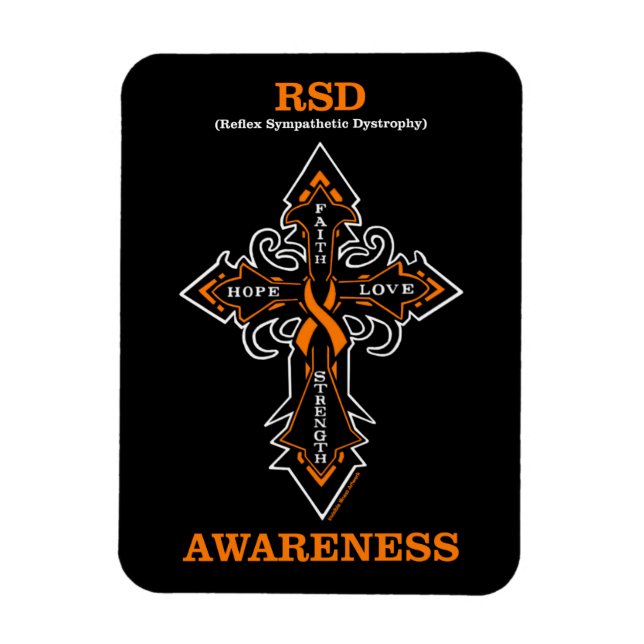 Magnet Flexible Cross/Awareness...RSD (Vertical)