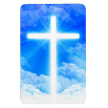 Cross of Light Jesus Christ Customizable Christian