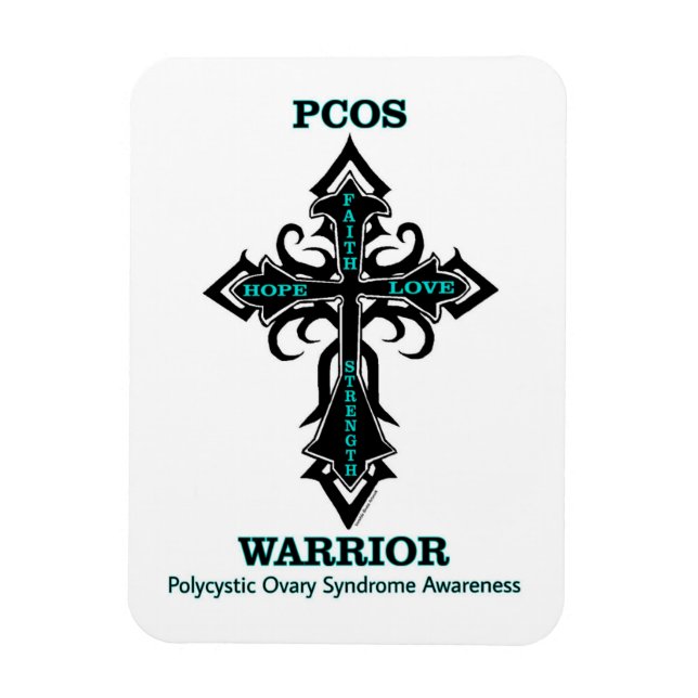 Magnet Flexible Cross/Warrior...PCOS (Vertical)