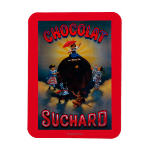 Magnet Flexible Cru PosterEurope de Chocolat Suchard