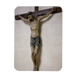 Magnet Flexible Crucifix (bois polychrome)