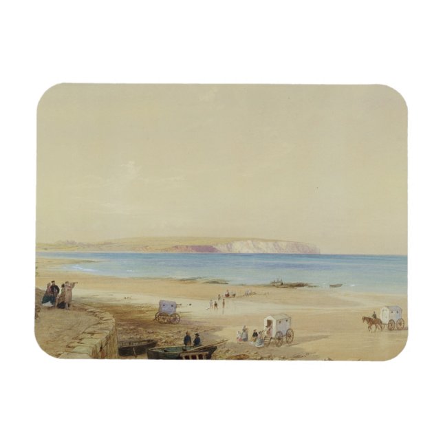 Magnet Flexible Culver Cliff, Île de Wight (avec cd, stylo et encr (Horizontal)