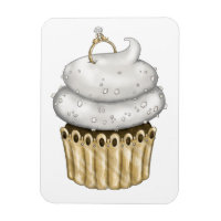 Cupcake Fiançailles doux