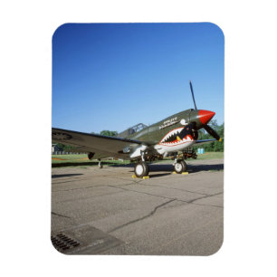 Magnet Flexible Curtiss P-40 Warhawk, au Minnesota CAF Air Show