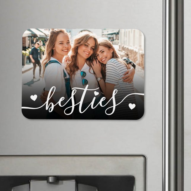 Magnet Flexible Custom Best Friends Photo (Custom Best Friends Photo Magnet )