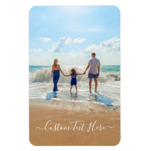 Magnet Flexible Custom Photo et texte - Your Own Design - Family