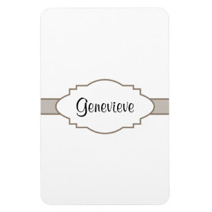 Magnet Flexible Customisez-le ! Plaque signalétique