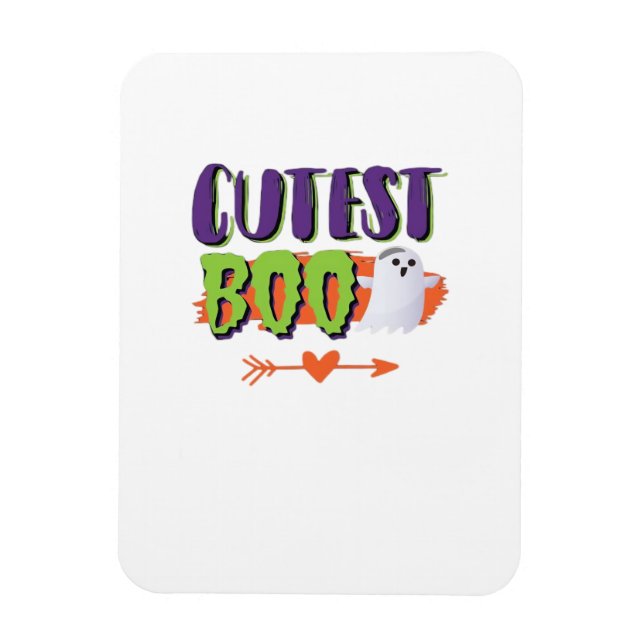 Magnet Flexible Cute Boo Halloween Drôle Décontracté (Vertical)