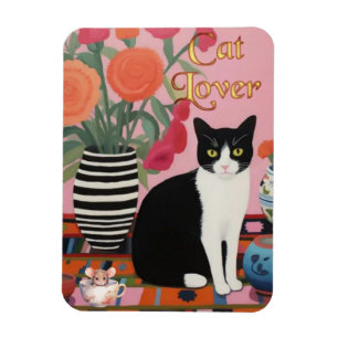 Magnet Flexible Cute chat et aimant souris