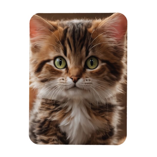 Magnet Flexible Cute Kitten (Vertical)